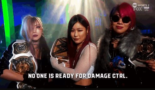 #DamageCTRL needs to live in through these three talented women. 

#SmackDown #WWERaw #WWE