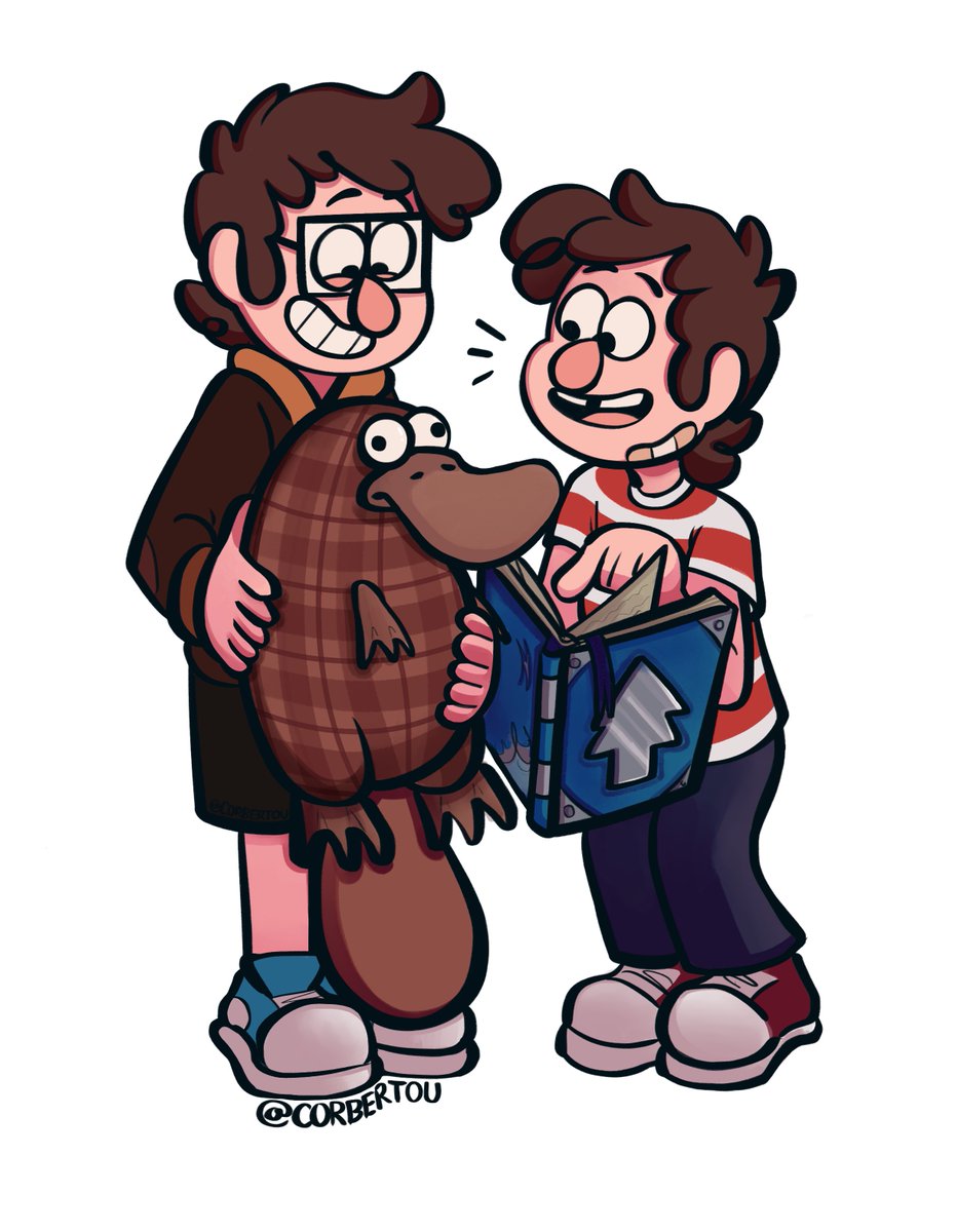 Corbertou's tweet photo. theyre having so much fun together exploring!
#gravityfalls #relativityfalls #gravityfallsart β https://t.co/xZom1fqTZm