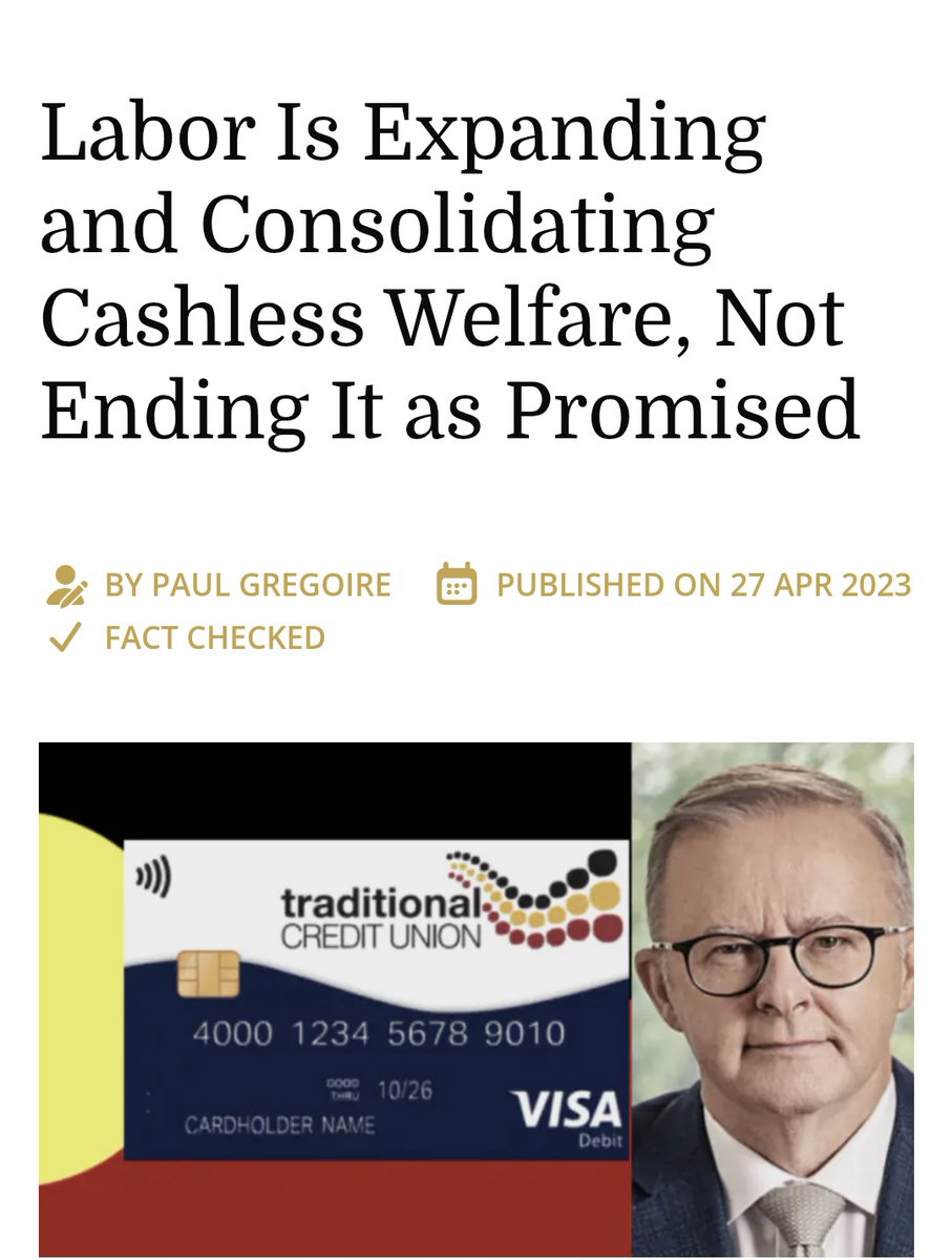 DanielT99875112's tweet image. It's gonna soon be rolled out to white people including  veteran/Aged pensioners across the country thanks to Labor cementing the Commonwealths compulsory income management programs into social security Act sydneycriminallawyers.com.au/blog/labor-is-…
#LaborLies
#CashlessCard
#Corruption