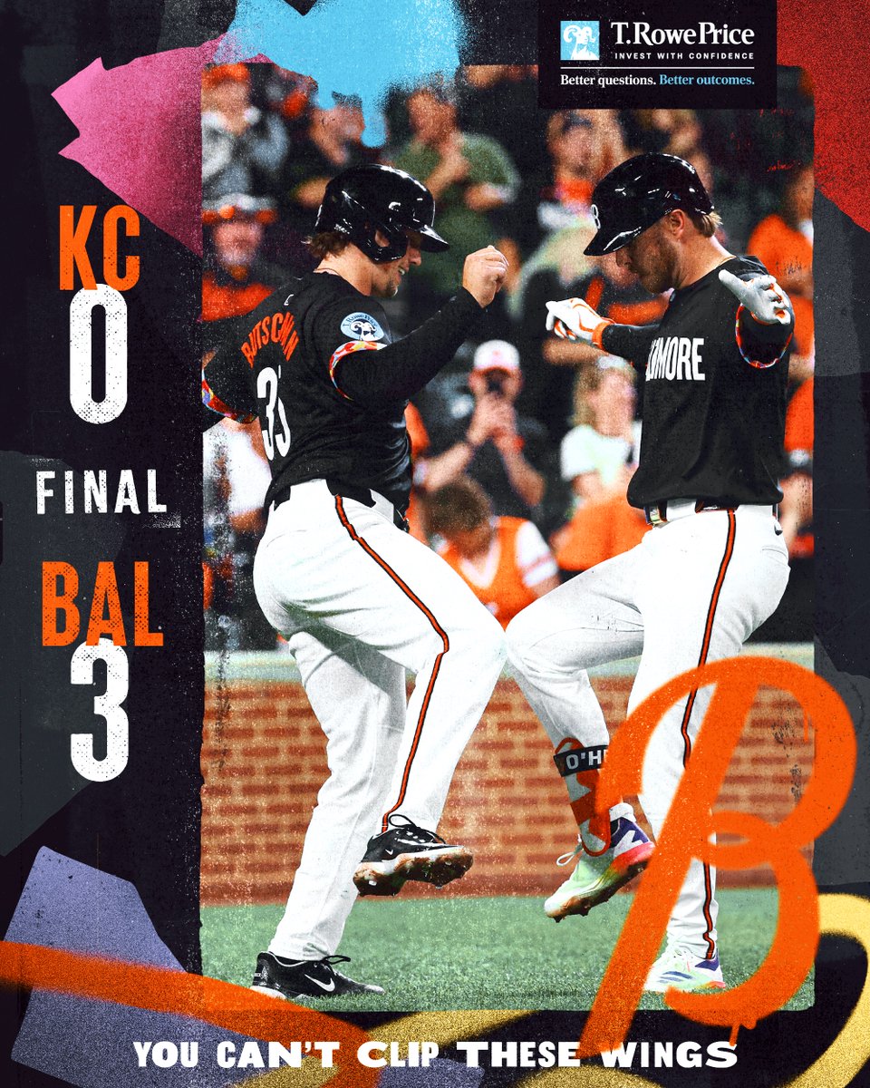 Orioles's tweet image. Shut 'em out.