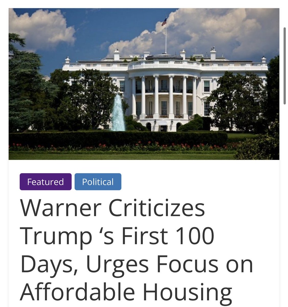 Daily post on Hamptonroadsmessenger.com
#WashingtonDC