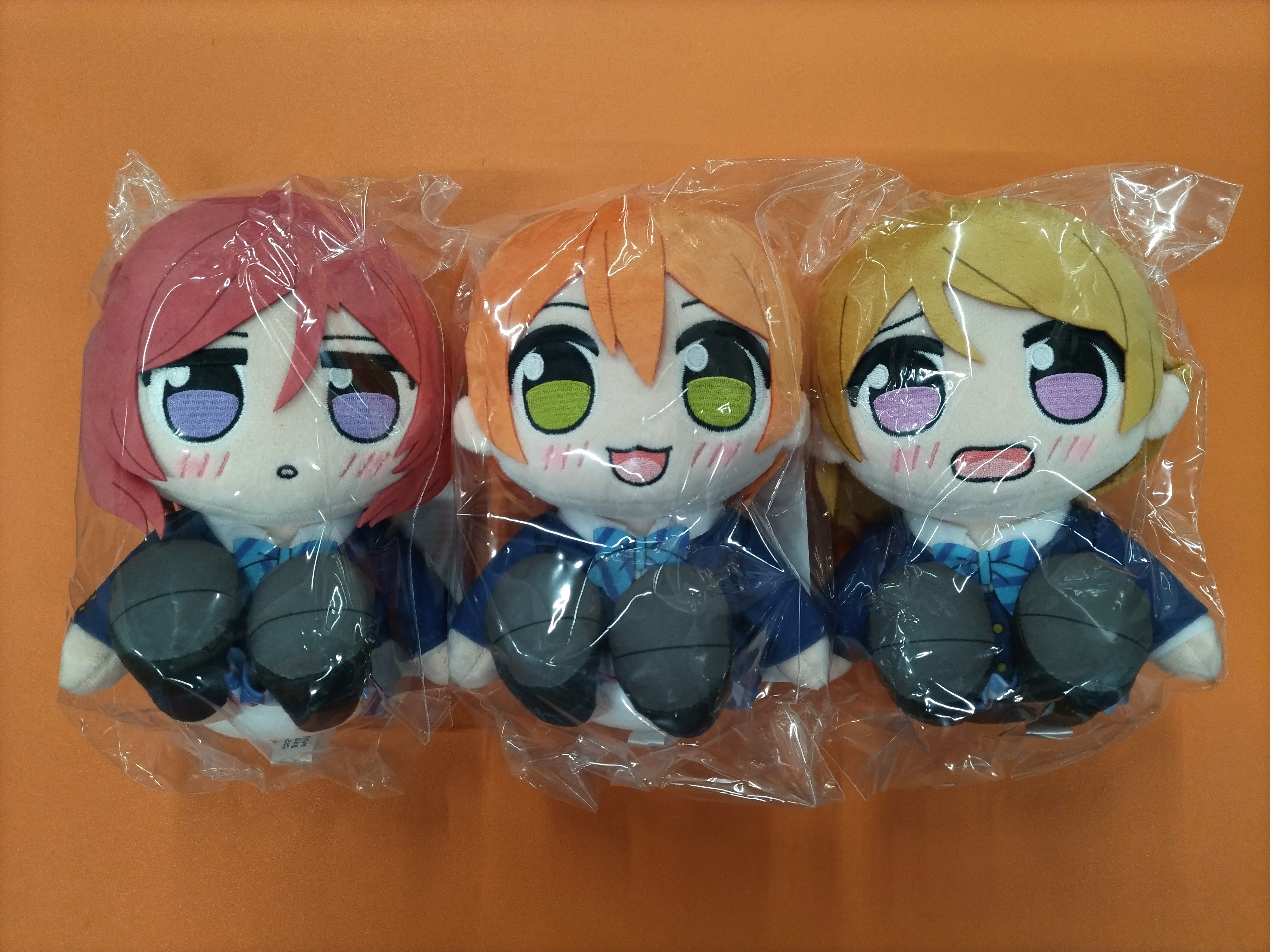 ラブライブ！ くりぱん ぬいぐるみ 星空凛/西木野真姫/小泉花陽 3種セット ラブライブ！ くりぱん ぬいぐるみ 星空凛/西木野真姫/小泉花陽