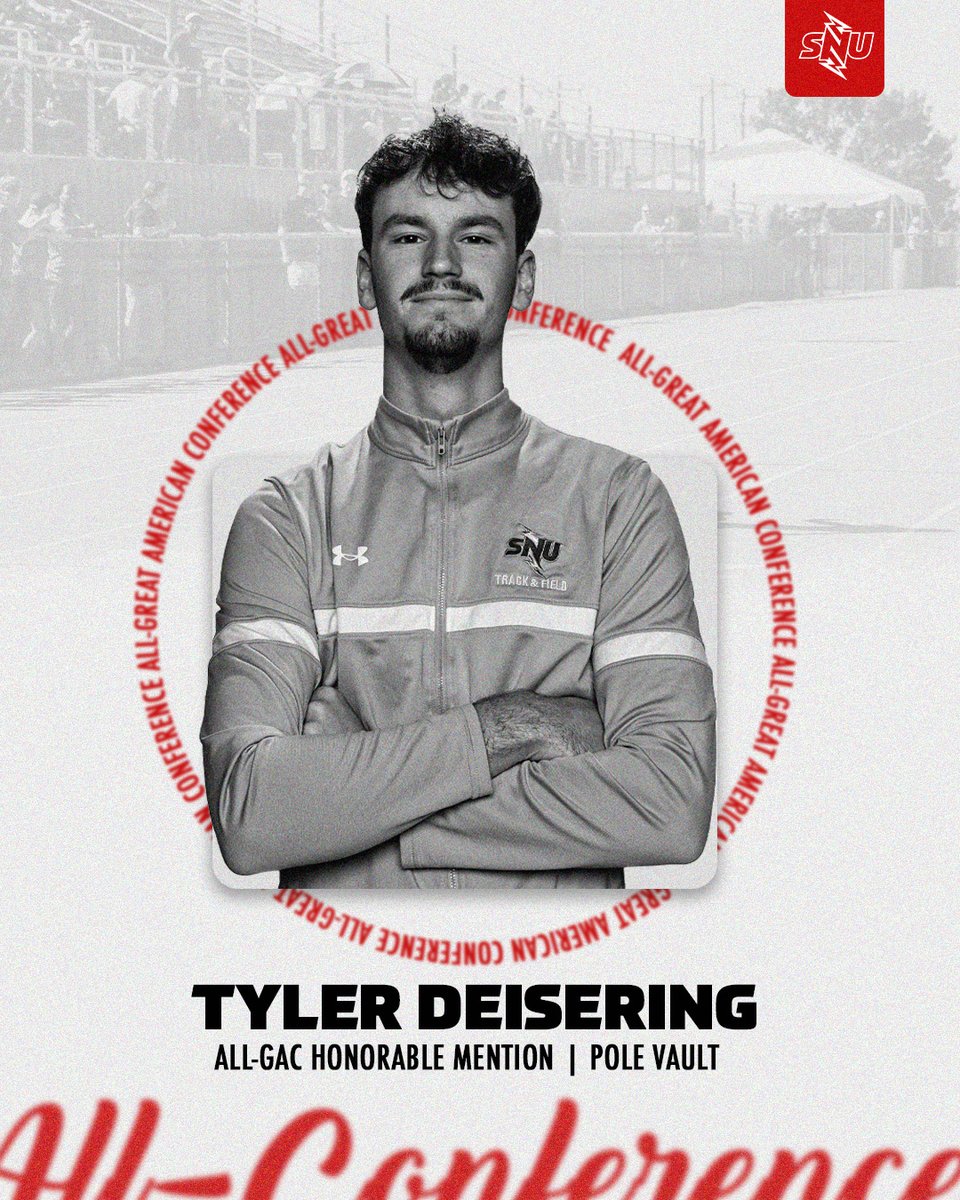 𝐌𝐨𝐫𝐞 𝐇𝐨𝐧𝐨𝐫𝐬 𝐅𝐨𝐫 𝐓𝐡𝐞 𝐒𝐭𝐨𝐫𝐦 👏

These Crimson Storm members were outstanding at the GAC Track and Field Championships earning 𝑨𝒍𝒍-𝑮𝑨𝑪 𝑯𝒐𝒏𝒐𝒓𝒂𝒃𝒍𝒆 𝑴𝒆𝒏𝒕𝒊𝒐𝒏 honors!

#BoltsUp⚡️| <a href="/SNU_XCTrack/">SNU XC/Track</a>