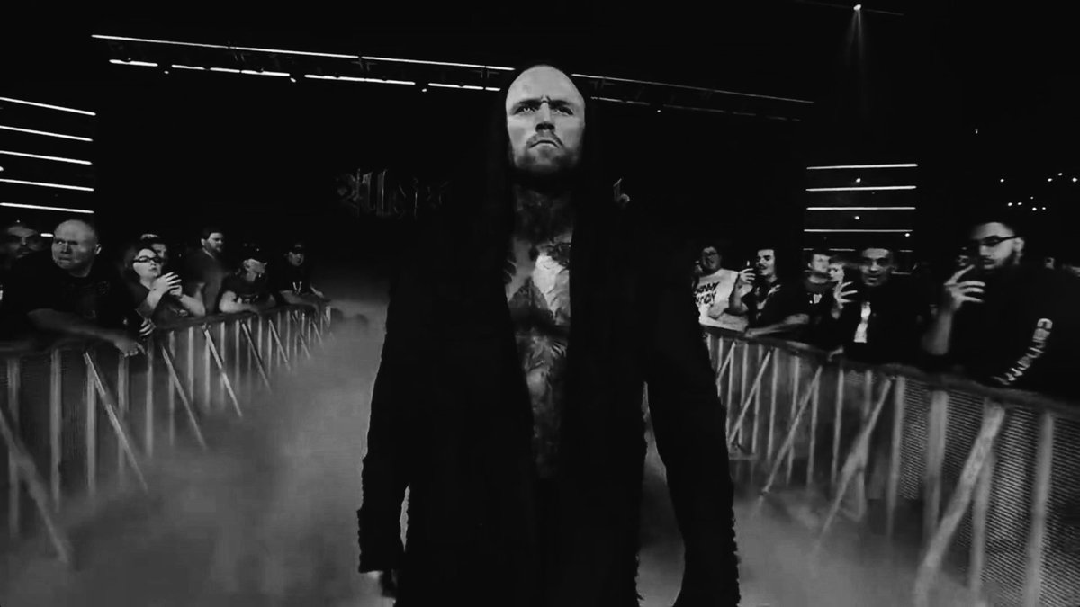 I don't use this term often, but this is AURA #SmackDown #AleisterBlack