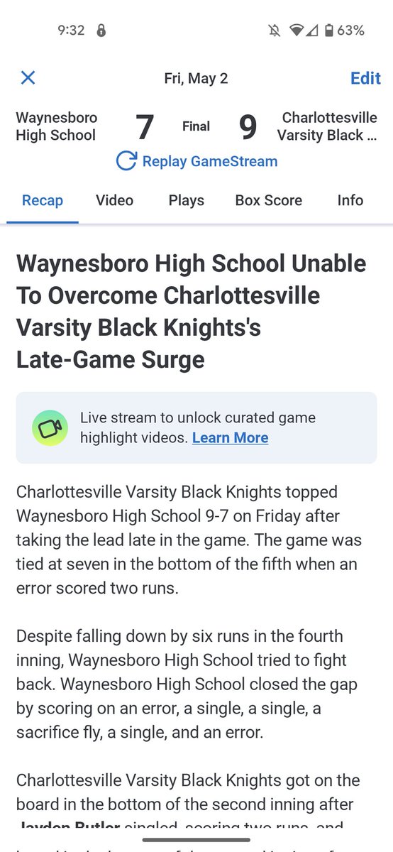 8-5 on the season