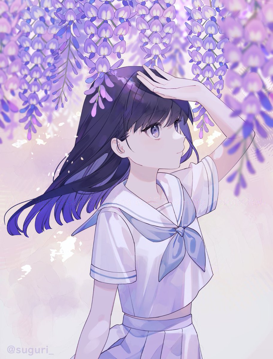 「藤 」|すぐりのイラスト