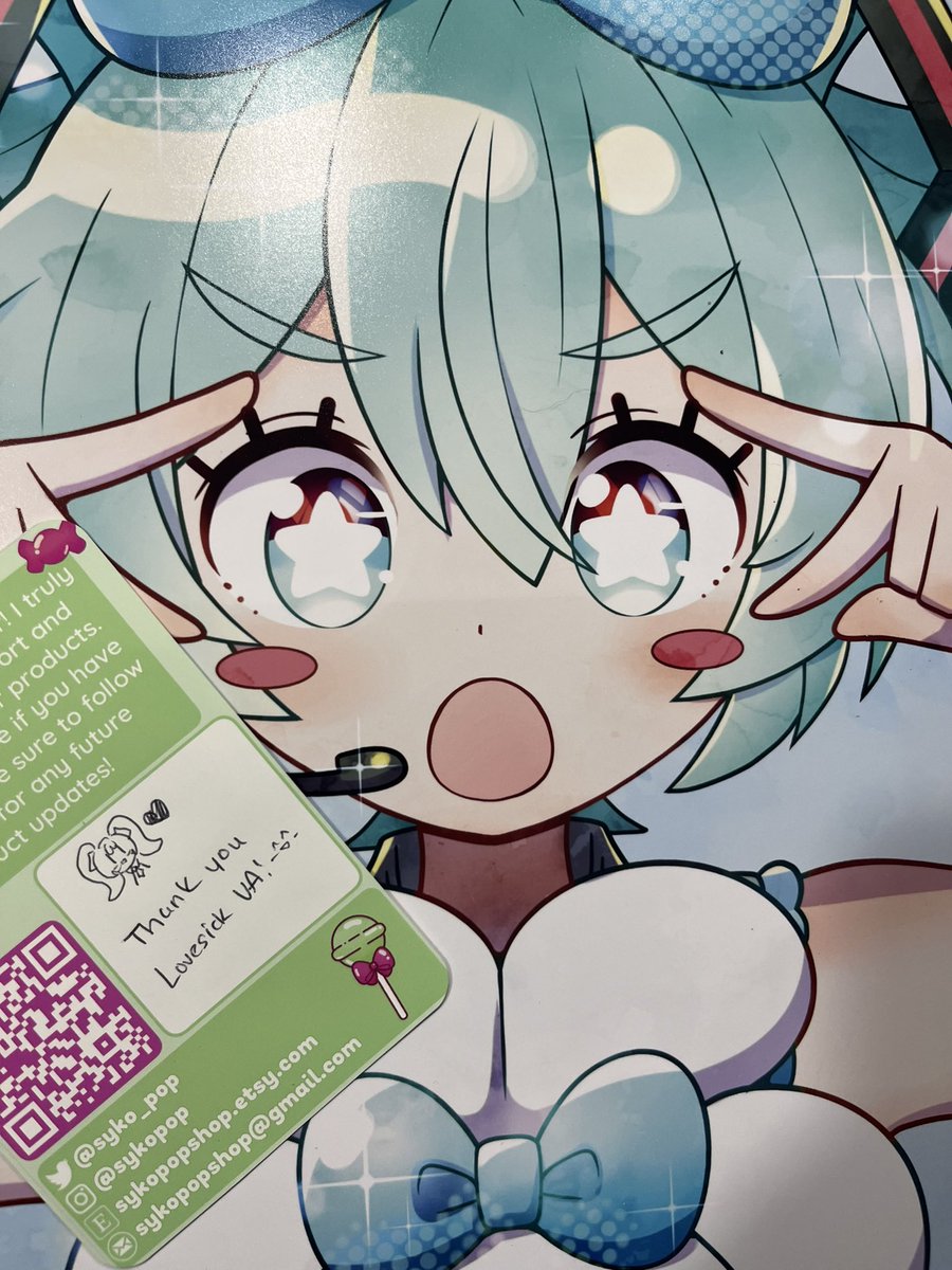 omg omg omg thank you so much <a href="/syko_pop/">SykO</a> she is so beautiful!! 💗💗💗