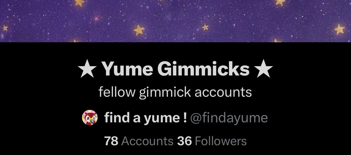 find a yume ! tweet media