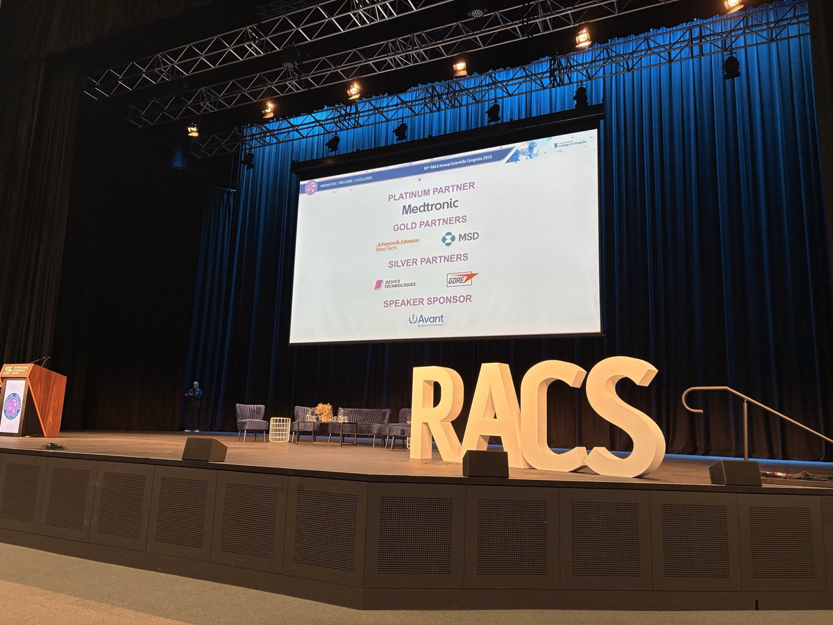 RACSurgeons's tweet image. We're off and away. Outgoing RACS President, Associate Professor Kerin Fielding, has officially lifted the curtain on the 93rd RACS Annual Scientific Congress (ASC) 2025.
asc.surgeons.org
#RACS25 #RACSurgeons #RACSASC2025 #innovation #excellence #precision #joinus