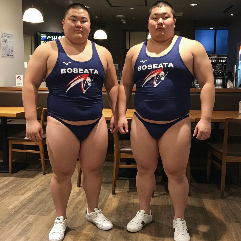 BOSEATAのタンクトップ店員😆
いらっしゃいませー！