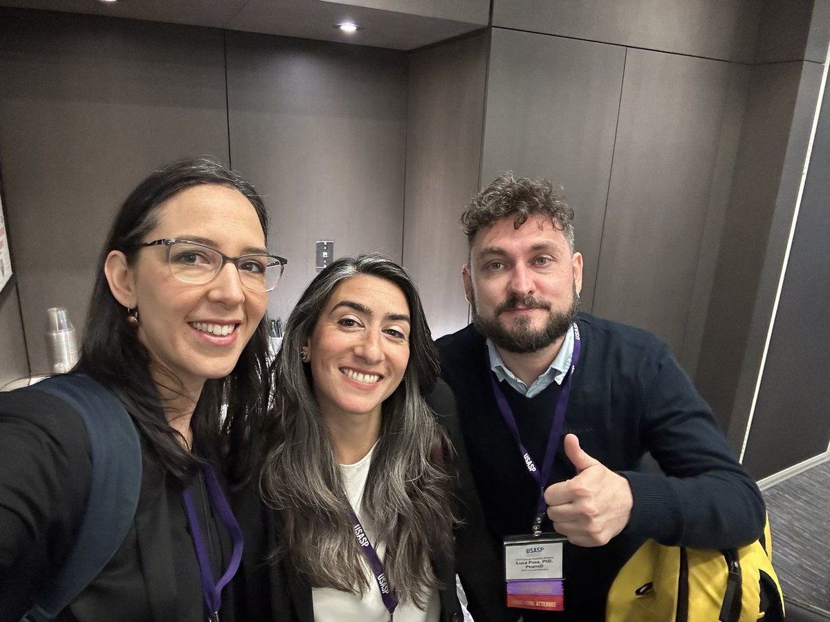Luca Posa (@dr_lu_po) on Twitter photo My first time at #usasp2025. Great science, new and old friends. First talk in a symposium at an international conference. Thank you to my co-speakers <a href="/StefPuig/">Stef Gallas Puig, Ph.D.🇲🇽🇫🇷🇺🇲</a> and Ream Al-Asani My first time at #usasp2025. Great science, new and old friends. First talk in a symposium at an international conference. Thank you to my co-speakers <a href="/StefPuig/">Stef Gallas Puig, Ph.D.🇲🇽🇫🇷🇺🇲</a> and Ream Al-Asani