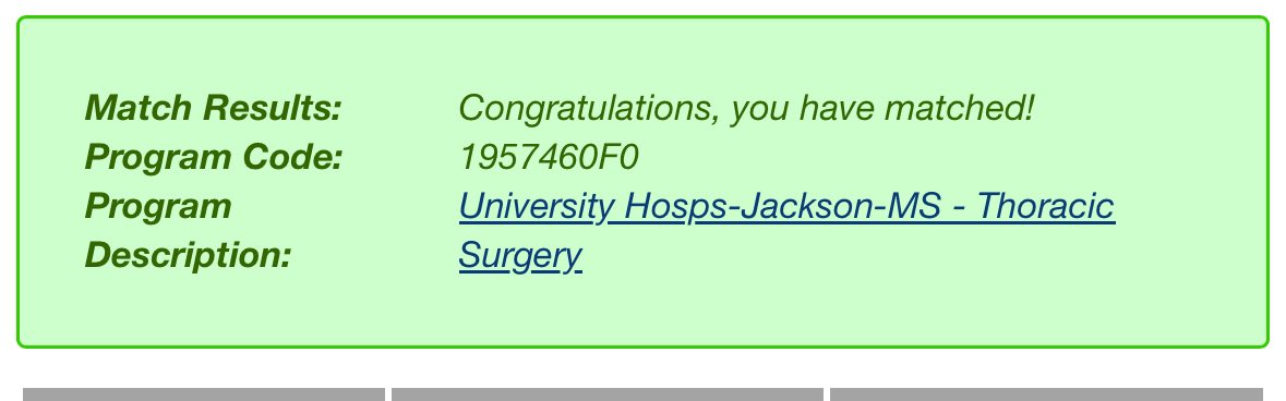 Ioana Florea, MD MPHS (@ibflormed) on Twitter photo Absolutely thrilled, still feeling nostalgic and surreal, to report that I matched <a href="/UMMCnews/">The University of Mississippi Medical Center</a> for cardiothoracic surgery fellowship! I’m going to be a🫀surgeon when I grow up! Absolutely thrilled, still feeling nostalgic and surreal, to report that I matched <a href="/UMMCnews/">The University of Mississippi Medical Center</a> for cardiothoracic surgery fellowship! I’m going to be a🫀surgeon when I grow up!