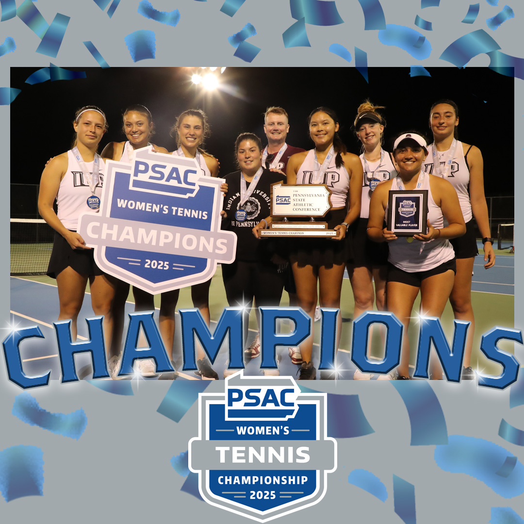 PSACsports's tweet photo. IUP are your 2025 PSAC Women's Tennis Champions! This is their fifth straight title!
#PSACProud | #PSACWTEN https://t.co/kAODUyXSbG