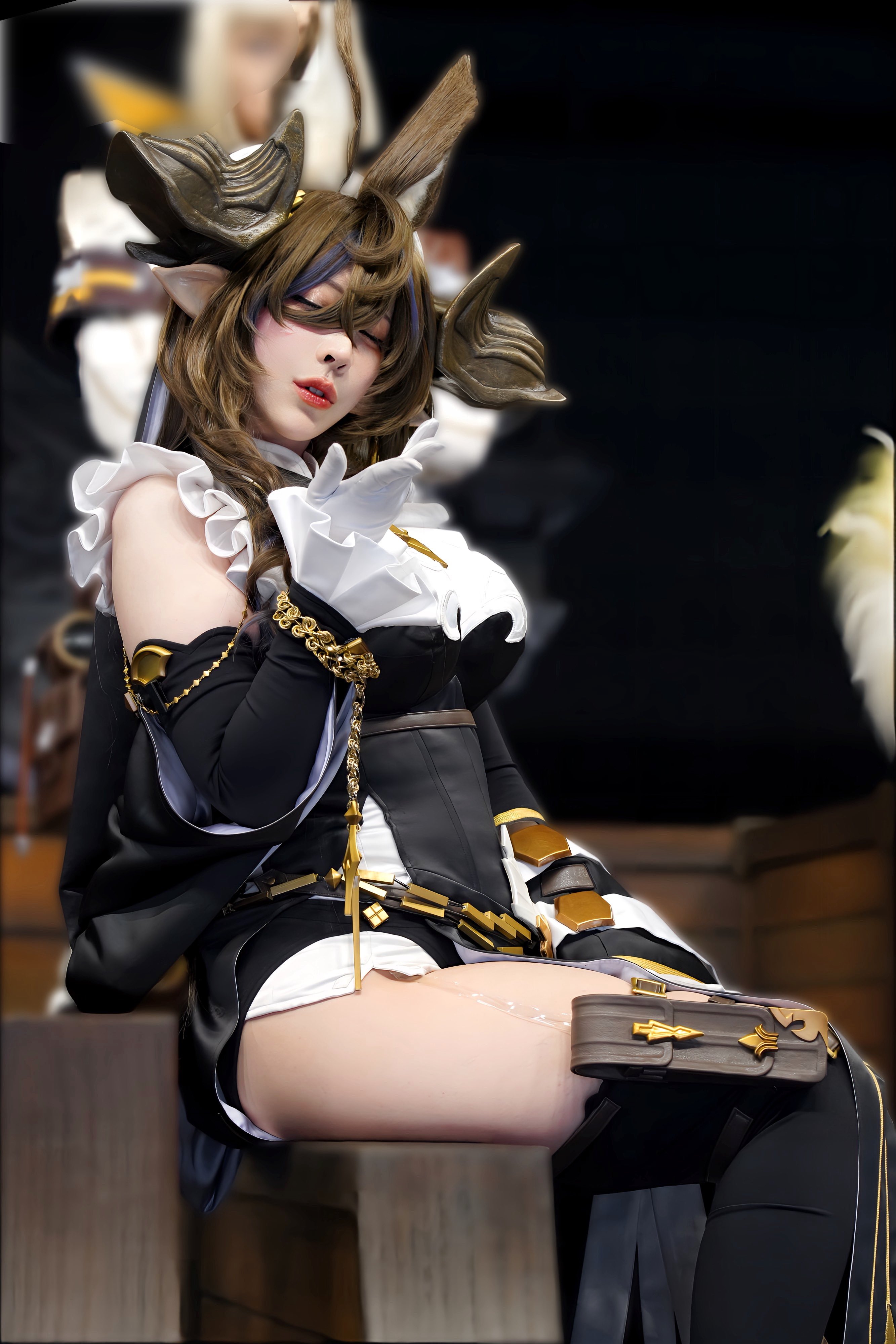 グラブル　ガレヲン　コスプレ　グラサイキッチン 六竜の“金” #グラブルフェス2022_2023 #グラブル #グランブルー
