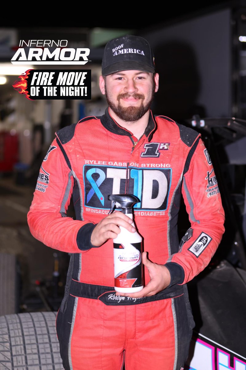 USAC Racing (@usacnation) on Twitter photo .<a href="/InfernoArmorUSA/">Inferno Armor</a> Fire Move of the Night! 🔥
Troy, Ohio's own <a href="/Korbyn1H/">Korbyn Hayslett</a> tied for the most positions advanced in tonight's feature at <a href="/EldoraSpeedway/">ELDORA SPEEDWAY</a> (+7).
Starting 20th, he worked his way up to 11th, then restarted at the tail and drove his way back to 13th.
#LetsRaceTwo .<a href="/InfernoArmorUSA/">Inferno Armor</a> Fire Move of the Night! 🔥
Troy, Ohio's own <a href="/Korbyn1H/">Korbyn Hayslett</a> tied for the most positions advanced in tonight's feature at <a href="/EldoraSpeedway/">ELDORA SPEEDWAY</a> (+7).
Starting 20th, he worked his way up to 11th, then restarted at the tail and drove his way back to 13th.
#LetsRaceTwo