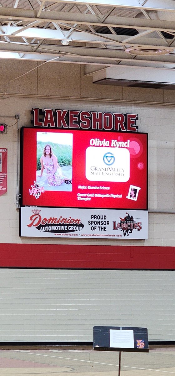 Decision Day <a href="/LPSLancers/">Lakeshore Public Schools</a> for <a href="/KynclAvery/">Avery Kyncl</a> and <a href="/OliviaKyncl/">Olivia</a>