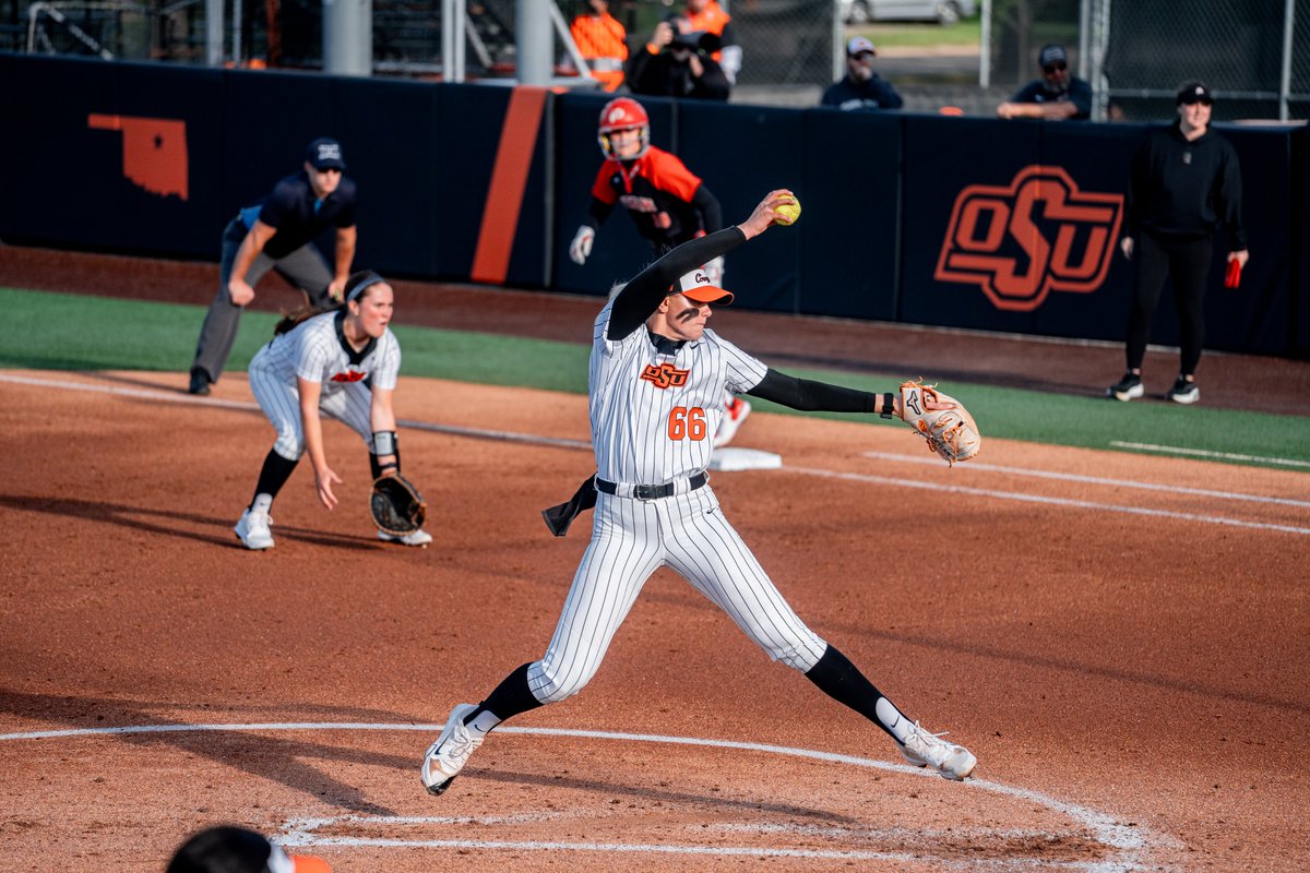OSU Cowgirl Softball (@cowgirlsb) on Twitter photo It was a notable night for <a href="/rubymeylan/">Ruby Meylan</a> 🤠
🔸Moved into the top 15 on our single-season strikeout list
🔸Became the 24th pitcher in OSU history to record at least 20 wins in a season
🔸Tallied her sixth double-digit strikeout performance of the season
#GoPokes It was a notable night for <a href="/rubymeylan/">Ruby Meylan</a> 🤠
🔸Moved into the top 15 on our single-season strikeout list
🔸Became the 24th pitcher in OSU history to record at least 20 wins in a season
🔸Tallied her sixth double-digit strikeout performance of the season
#GoPokes
