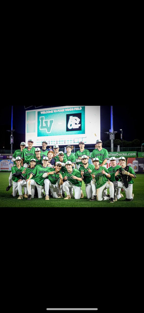 Bremen Baseball (@bremenbaseball1) on Twitter photo Lions win 3-2 over LaVille at Four Winds Field! <a href="/AdenHunziker/">Aden Hunziker</a> tosses 6 1/3 with 7ks and 1 ER and also collected 1 hit and 1 RBI. Great team win to secure a conference W. #LionsWin Lions win 3-2 over LaVille at Four Winds Field! <a href="/AdenHunziker/">Aden Hunziker</a> tosses 6 1/3 with 7ks and 1 ER and also collected 1 hit and 1 RBI. Great team win to secure a conference W. #LionsWin