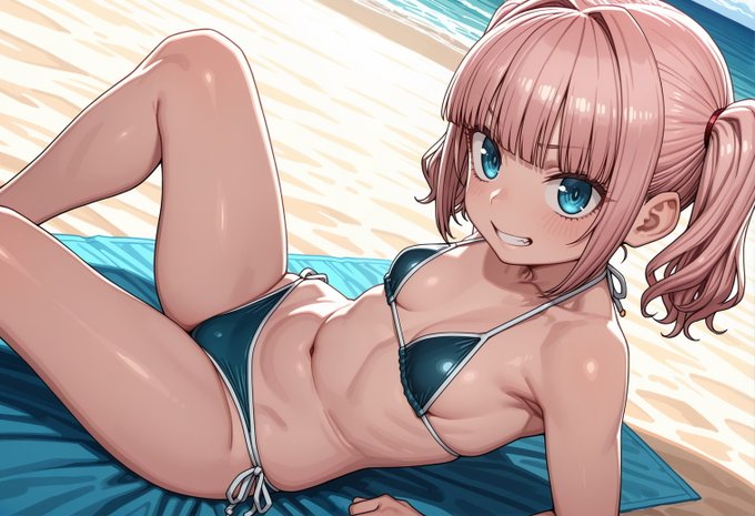 海水浴に来た妹
妹「お兄ちゃん、海が怖いから泳がないんでしょ～?」
僕(妹の水着姿を鑑賞・・・) 