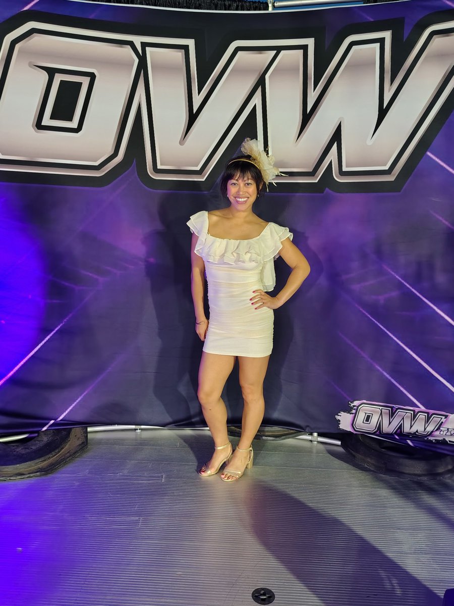 LindaKay22's tweet photo. ‘Twas a blast being a part of the @KyDerbyFestival for #OVW #DoubleCrossed! Thanks everyone for joining us on this wonderful night! 🤗
@ovwrestling #louisville #liveprowrestling #prowrestling #commentaryteam #commentator #ringannouncer #interviewer #host https://t.co/pY4zrvCfFp