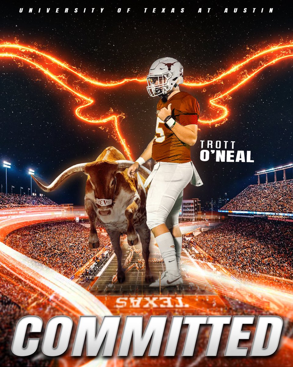 COMMITTED🤘🏼

<a href="/CoachSark/">Steve Sarkisian</a> <a href="/CoachJeffBanks/">Jeff Banks</a> 
#HookEm #AGTG
