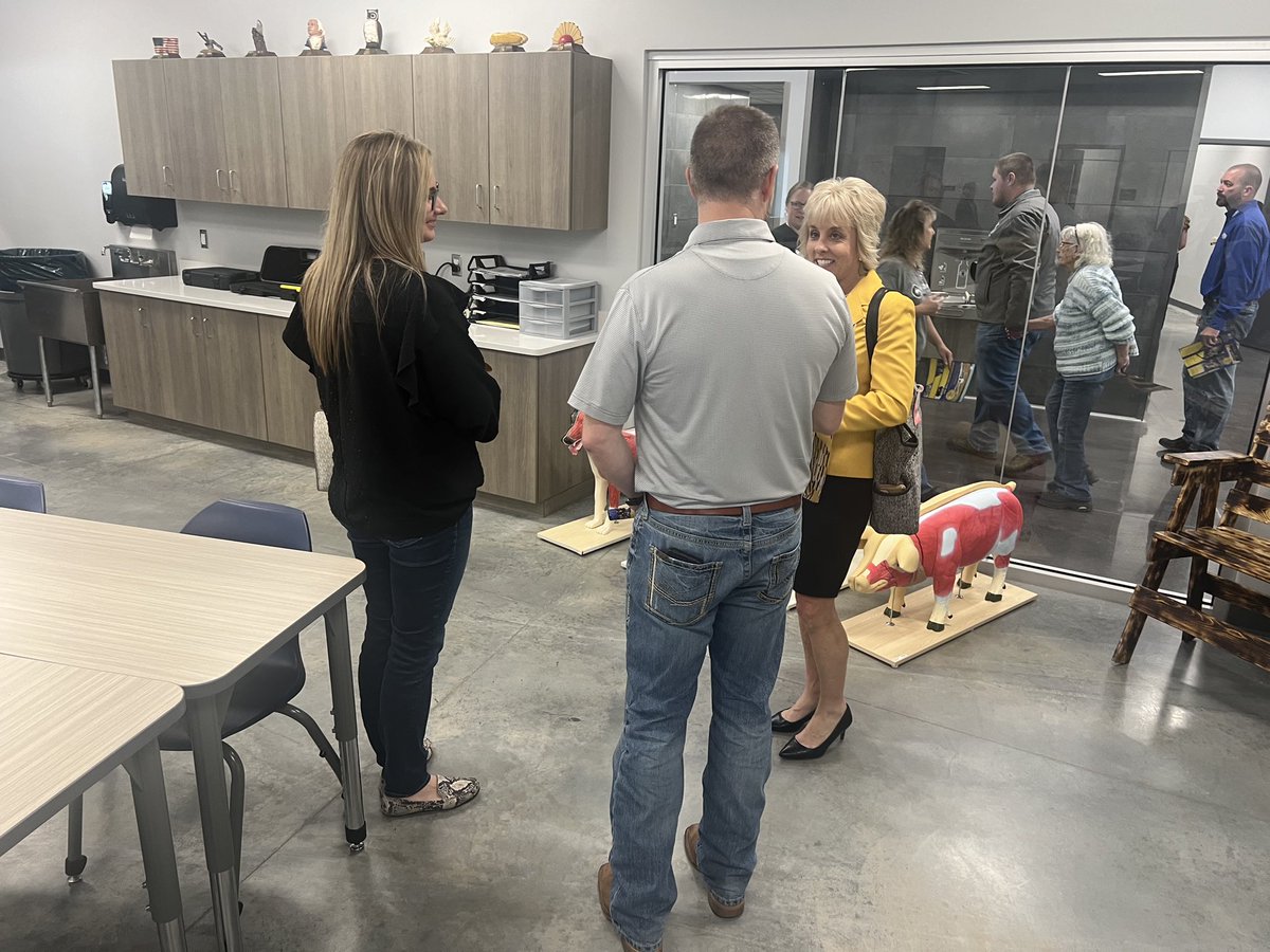 Exciting times at <a href="/NeoshoSD/">Neosho Wildcats</a>. It was a great day to be a Wildcat! The doors were officially opened to a 30,000 sq. ft. Agricultural Center. Over 400 students (grades 7-12) will go through those doors daily. This truly is hands-on, real world learning. 

Congratulations to all!