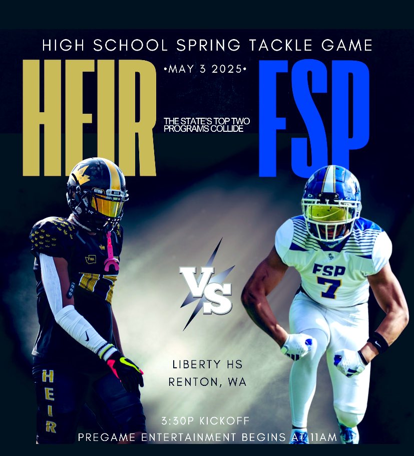 Kaicen Carter (@kaicencarter13) on Twitter photo I will be playing in the battle of the brands game this Saturday for <a href="/HeirFootball/">HEIR Academy - Football</a>
I will be wearing jersey #2 I will be playing in the battle of the brands game this Saturday for <a href="/HeirFootball/">HEIR Academy - Football</a>
I will be wearing jersey #2