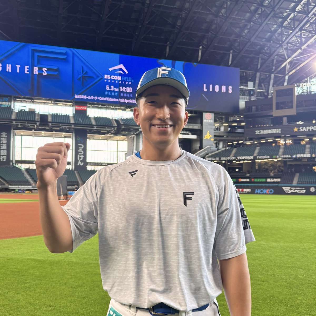 有薗直輝 選手が合流‼ 「ファームでやってきたことを出せるように