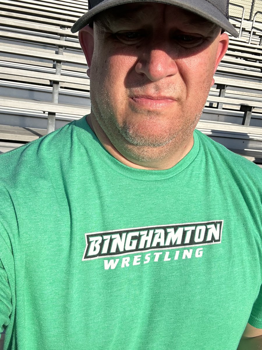 Jim Dutrow (@dutrowjim) on Twitter photo You gotta love what’s happening with <a href="/BearcatsWrestle/">Binghamton Wrestling</a>! Thank you <a href="/Binghamton_AD/">Eugene Marshall, Jr.</a> and <a href="/Bing_Bearcats/">Binghamton Athletics</a> for supporting <a href="/KJBorsh/">Kyle Borshoff</a>! #WrestlingShirtADayInMay You gotta love what’s happening with <a href="/BearcatsWrestle/">Binghamton Wrestling</a>! Thank you <a href="/Binghamton_AD/">Eugene Marshall, Jr.</a> and <a href="/Bing_Bearcats/">Binghamton Athletics</a> for supporting <a href="/KJBorsh/">Kyle Borshoff</a>! #WrestlingShirtADayInMay