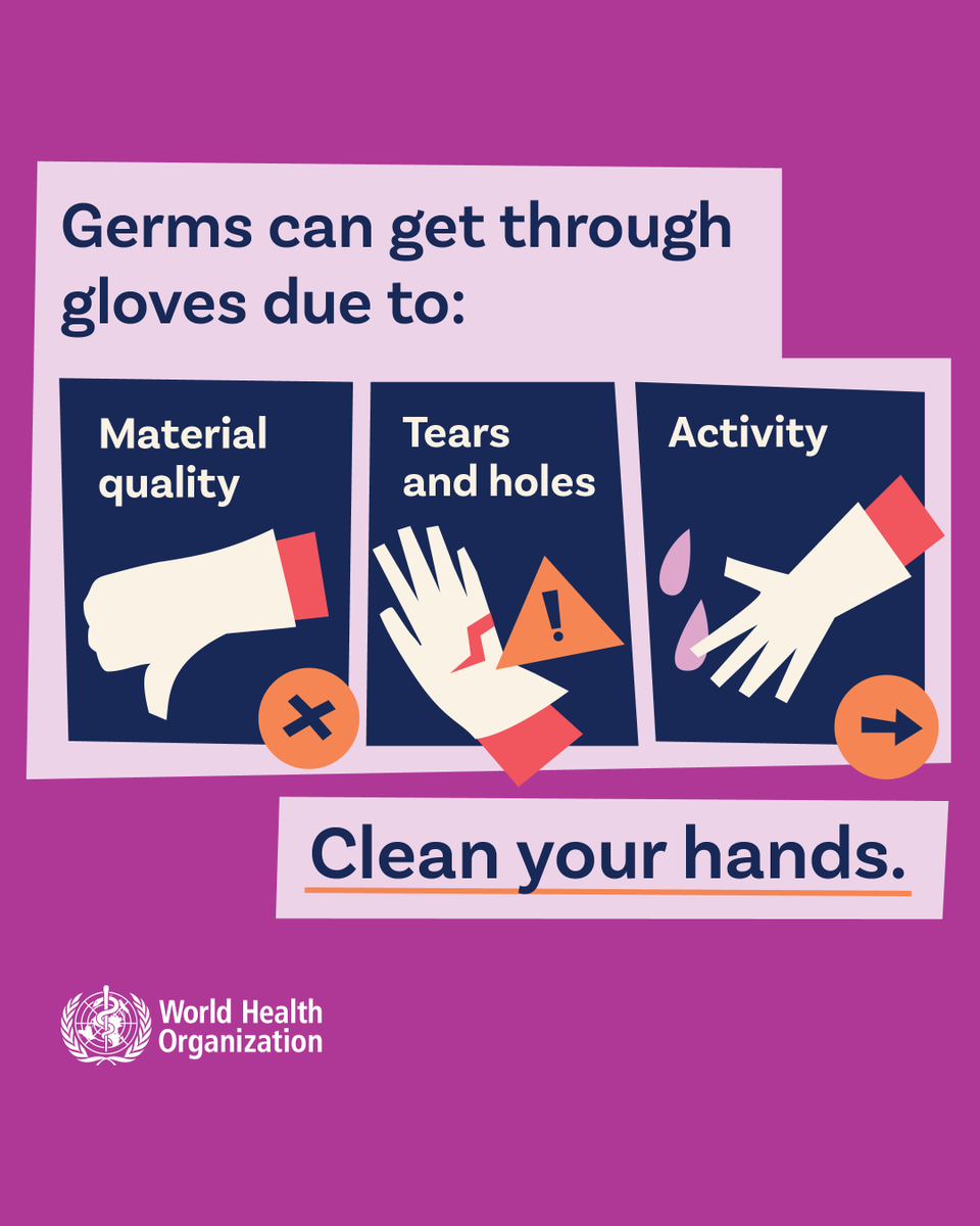 World Hand Hygiene Day is May 5, and this year’s WHO message says it best:

“𝑰𝒕 𝒎𝒊𝒈𝒉𝒕 𝒃𝒆 𝒈𝒍𝒐𝒗𝒆𝒔. 𝑰𝒕’𝒔 𝒂𝒍𝒘𝒂𝒚𝒔 𝒉𝒂𝒏𝒅 𝒉𝒚𝒈𝒊𝒆𝒏𝒆.”

Attend the WHO webinar on May 5 |  7:30–9:00 AM ET
Register bit.ly/4cZfxKA

#HandHygiene #WHO2025 #WeAreIP