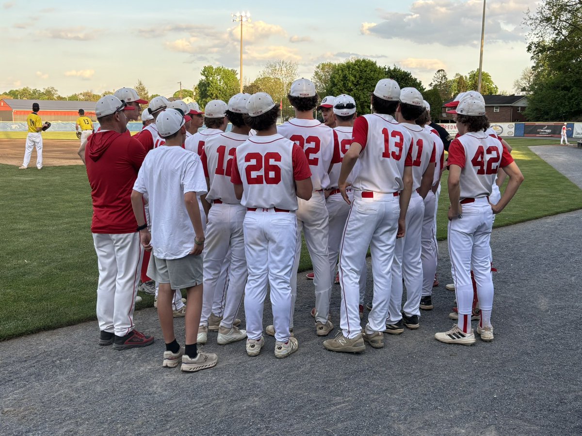 Paul Roberts (@paulrobertscuse) on Twitter photo Wilson beat Muhlenberg 6-0 at Owls Field in the Berks County ⚾️ Showcase.
Kulp allowed 3 hits and 2 walks over 5 innings. He struck out 9.
Gabel had 2 RBI. Herron with 2 of the Bulldogs’ 7 hits.
Wilson is (13-6).
The Muhls are (11-8).
<a href="/Wilson_Bulldogs/">Wilson Athletics</a>
<a href="/MuhlsAthletics/">Muhlenberg Athletics</a> Wilson beat Muhlenberg 6-0 at Owls Field in the Berks County ⚾️ Showcase.
Kulp allowed 3 hits and 2 walks over 5 innings. He struck out 9.
Gabel had 2 RBI. Herron with 2 of the Bulldogs’ 7 hits.
Wilson is (13-6).
The Muhls are (11-8).
<a href="/Wilson_Bulldogs/">Wilson Athletics</a>
<a href="/MuhlsAthletics/">Muhlenberg Athletics</a>