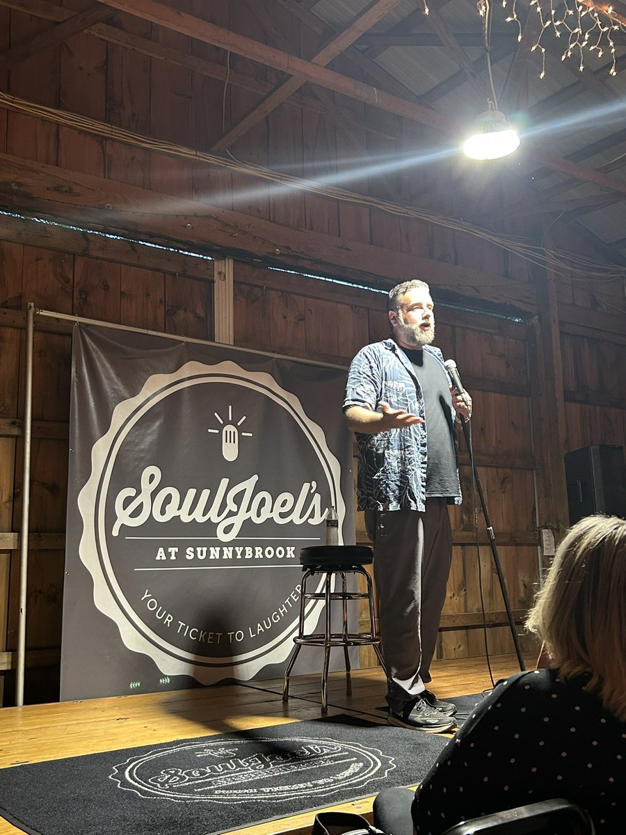 Another great night of comedy <a href="/SoulJoels/">SoulJoel's at SunnyBrook</a> with headliner  <a href="/jayblackisfunny/">Jay Black</a> , (the comedian of course! #comedy 🎭  🎤 😆