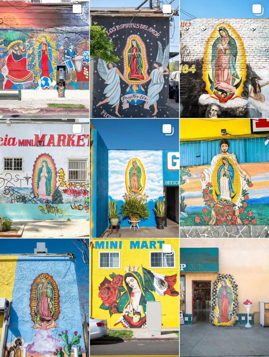 rodrioscr's tweet image. I’ve been documenting Virgencita murals since 2012, and in 2017, I created @ _Lavirgencita on Instagram to share them with the world