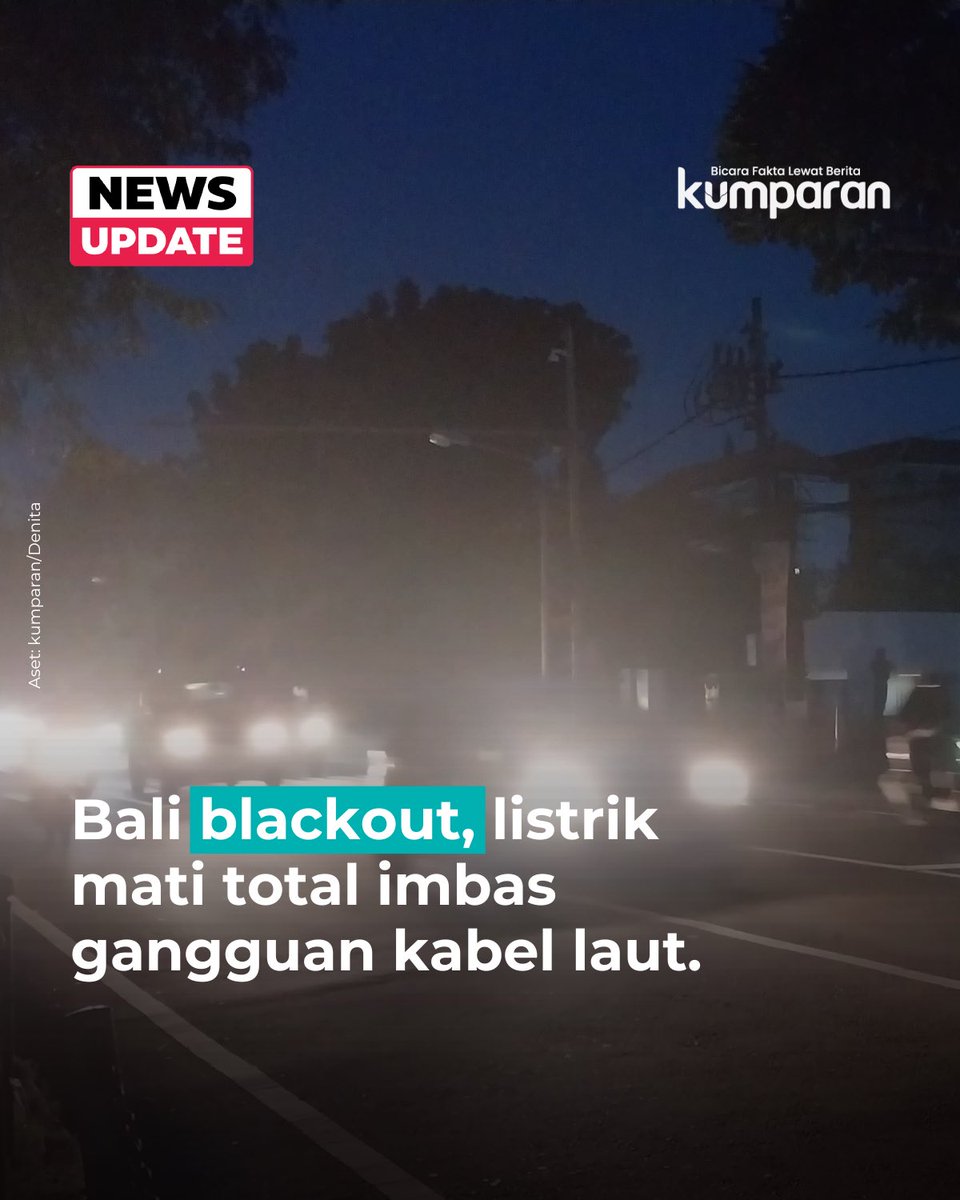 tomatskillo_'s tweet image. Pagii gusy
Dapat notif kemarin #BaliBlackOut
listrik padam total seluruh Bali
gokil yaa 😅✌🏿
Beritanya sampai ke luar negeri
Apa sebab?
tanya aja dukun krn kalo tanya pembuat kebijakan di Bali jawabannya mencla mencle
Padahal skrg Hari Raya Kuningan
harusnya ada jawaban pasti