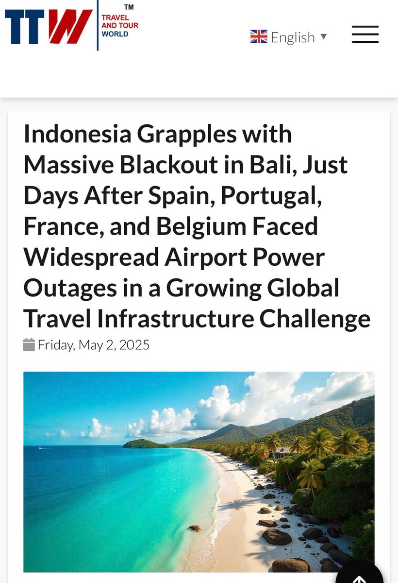 tomatskillo_'s tweet image. Pagii gusy
Dapat notif kemarin #BaliBlackOut
listrik padam total seluruh Bali
gokil yaa 😅✌🏿
Beritanya sampai ke luar negeri
Apa sebab?
tanya aja dukun krn kalo tanya pembuat kebijakan di Bali jawabannya mencla mencle
Padahal skrg Hari Raya Kuningan
harusnya ada jawaban pasti