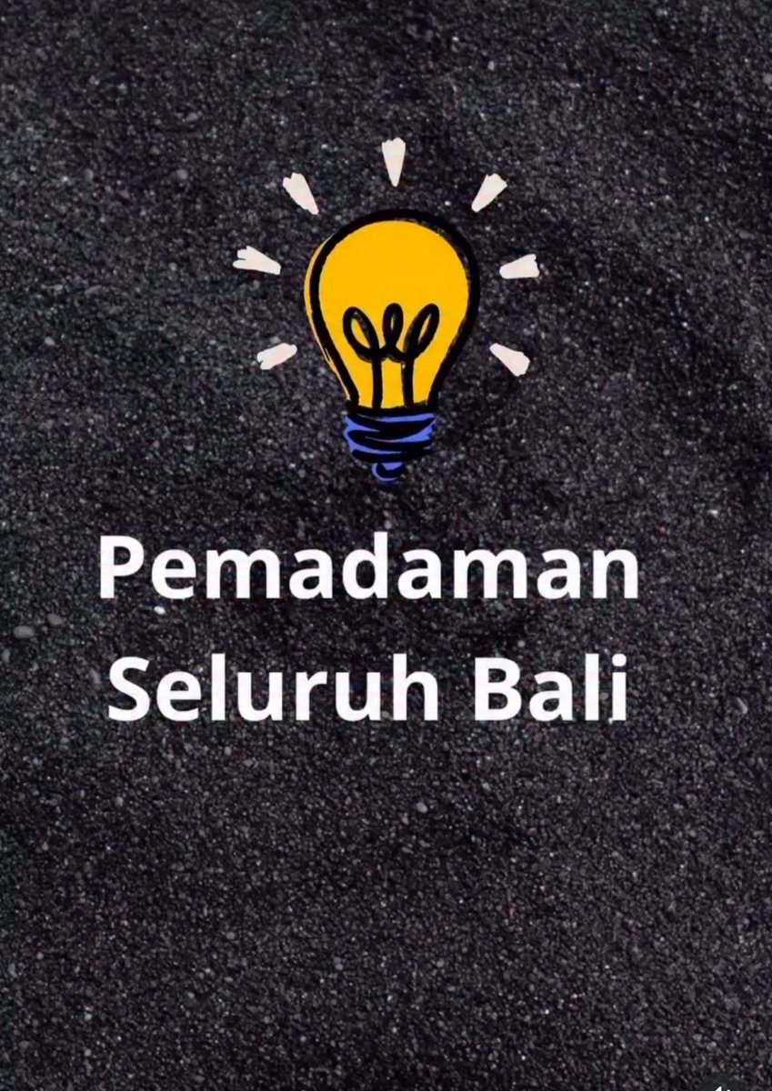 tomatskillo_'s tweet image. ini bukan kali pertama listrik di seluruh bali padam total
patut di duga ada bentrok antar kepentingan para pembuat kebijakan yg akhirnya membuat #BaliBlackOut
tidak ada yg mau mengalah, semua mementingkan ego masing², warga Bali dan para wisatawan ga perlu dipikirkan