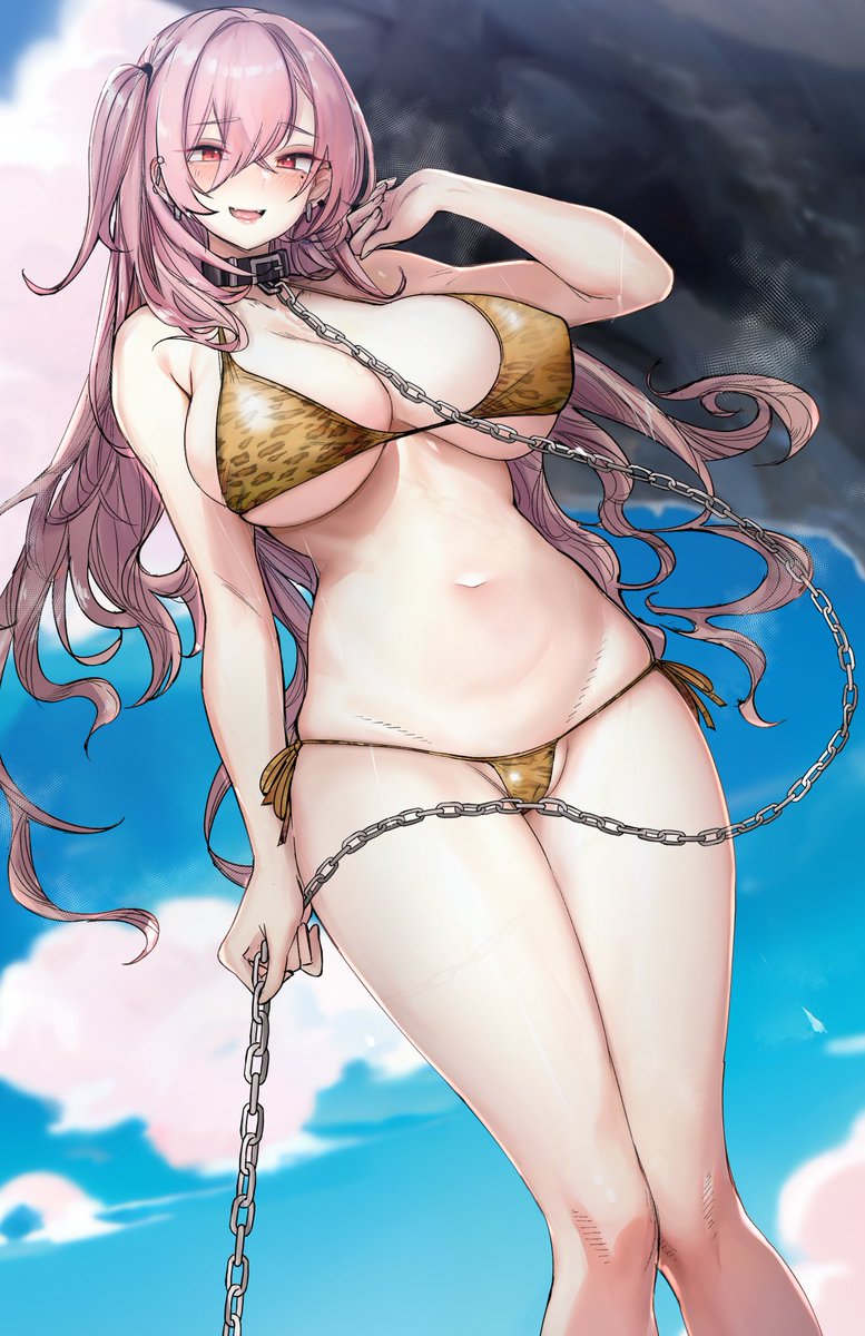 GWなのでアニマル金ビキニです。 