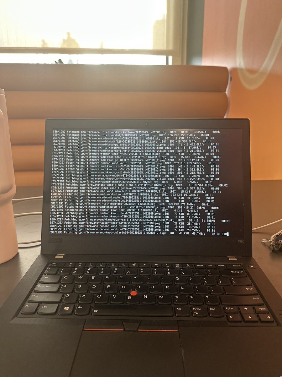 t480 + freeBSD core