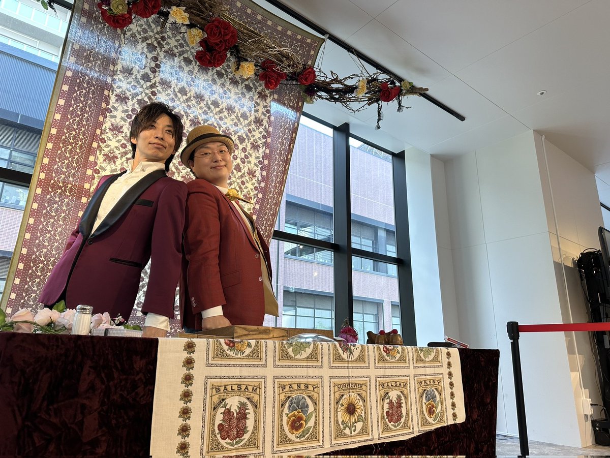 okayama_nazo's tweet photo. ／
マジックアミューズメントパーク
開催中🎡
＼

会場では、マジシャンがお待ちしております🪄

本日から5/6まで開催しておりますので、是非杜の街グレースへお越しください✨️

#岡山謎 https://t.co/cxzpntbX91