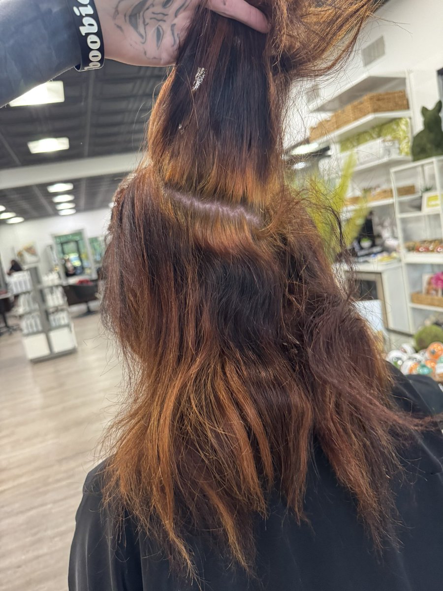 After box dyeing her hair black and trying to color remove it at home my sweet friend <a href="/daefukuu/">🍡 .daefuku. 🍡</a> drove 5+ hours to come get her hair all fixed up. After a color correction and extensions she’s looking like the true goddess she is! Click the link in my bio or DM me to book!