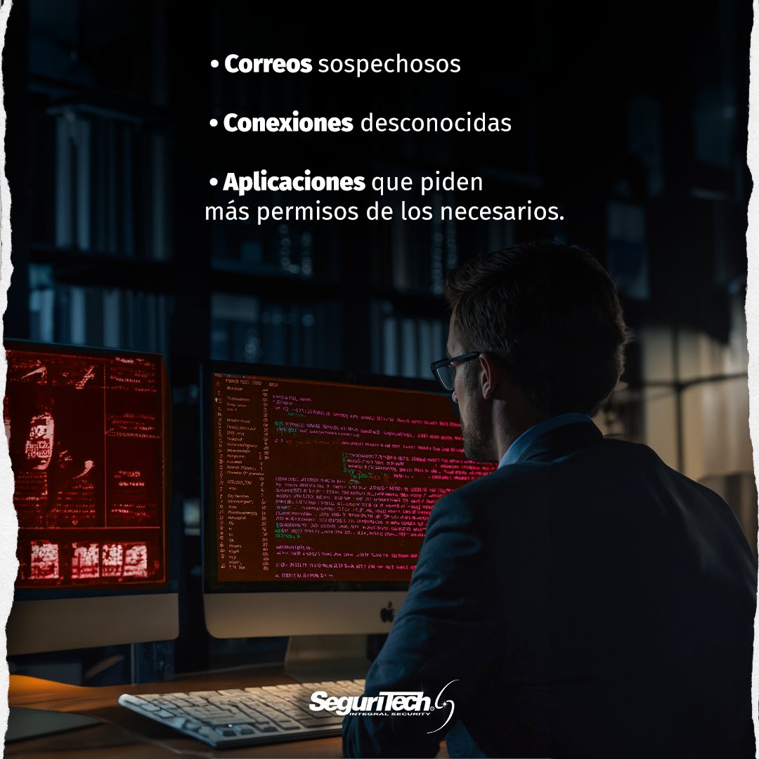 SeguritechGrupo's tweet image. 📲💻 Tanto personas como empresas enfrentamos nuevos riesgos cada día: ciberataques, fraudes y robo de información. En Seguritech, ofrecemos soluciones tecnológicas para proteger lo que más importa. 🔎🚀 La prevención es clave. ¿Estás preparado? #CiberseguridadParaTodos…