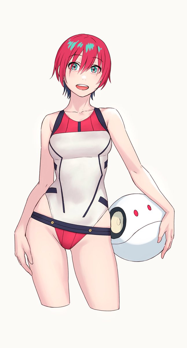 マチュ、パイスー風競泳水着。