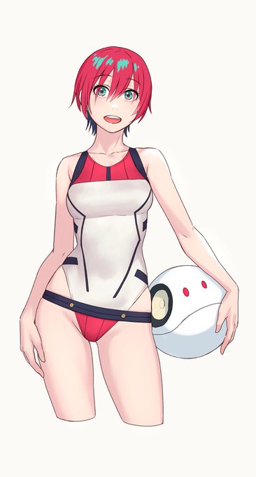 マチュ、パイスー風競泳水着。 