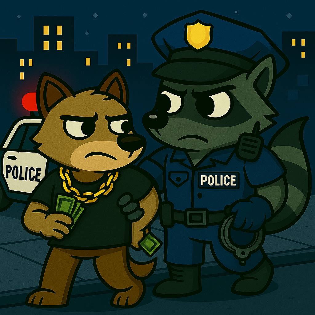 Don’t get caught fading a highly anticipated  launch! 👮‍♂️🦝 On Cinco De Mayo the Rowdy Raccoons will go public, so stay tuned. Join the socials and remember
Do not fall for scams
#Rowdy #RowdyRaccoons