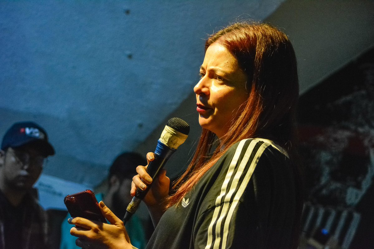 #HeyBogotá | Participamos de la Escuela antifascista “Éric Cantona”, convocada por la <a href="/JUCOBTA/">JUCO Bogotá ☭</a>. Dialogamos alrededor de la oleada de movimientos y agitación contra las conquistas del feminismo y en torno a las nuevas formas de segregación contra las mujeres y diversidades.