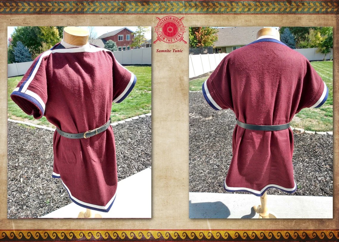 TheSaxonHerald's tweet photo. Samnite wool tunic - https://t.co/y2AQSoBaxf
#samnites #samnitehistory #samnitetunic #samnitewarrior #samniteshield #samnitehelmet #samnitearmor #samnitegarment #wooltunic #ancientclothing #fashionhistory #livinghistory #historicalfashion #historicalclothing #textilehistory https://t.co/rZNtezHhwB