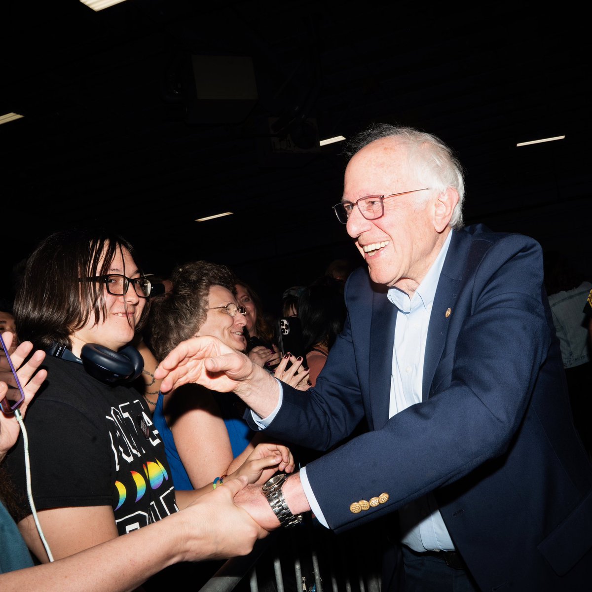 Thank you to the more than 4,000 people who came out to our event in Harrisburg tonight.

The billionaires have the money — but we have something far more powerful. We have the people.