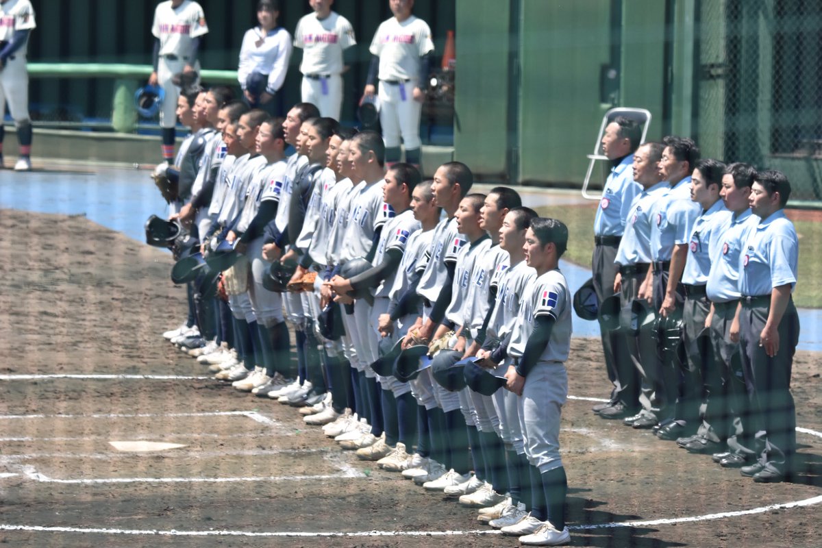 eimei5589's tweet image. こんにちは！
叡明高校野球部です！
本日、春季大会準決勝が行われました！
市立川越高校と対戦し、2-1で勝利し決勝進出、関東大会出場権を獲得しました🏆
苦しい試合でしたがチーム全体が1つになり粘り強く戦えました！
明日の決勝戦も全員野球で全力で戦います！
応援よろしくお願いします！🔥⚾️