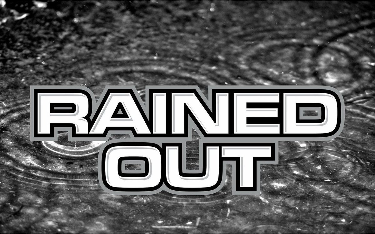 Saturday, May 3rd Middle School baseball and softball conference tournament is canceled due to additional rain this evening.