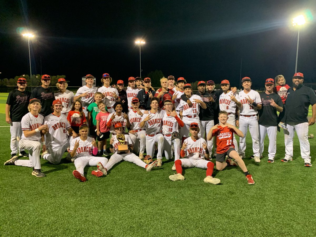MISD Athletics Dept. (@misdathletics) on Twitter photo The Broncos are moving on to round 2. <a href="/legacybaseball9/">Legacy Baseball</a> sweeps Keller Timber Creek to claim a bi-district title.
Let’s go BRONCOS!!! The Broncos are moving on to round 2. <a href="/legacybaseball9/">Legacy Baseball</a> sweeps Keller Timber Creek to claim a bi-district title.
Let’s go BRONCOS!!!